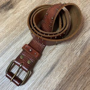 Brown Leather Belt